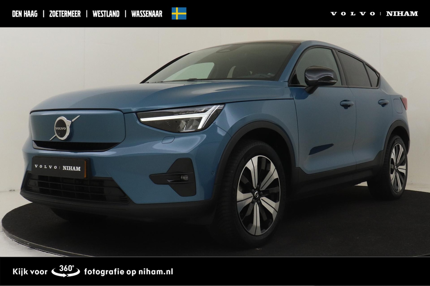 Volvo C40 - RECHARGE ULTIMATE 69 kWh -PANO.DAK|HARMAN/KARDON|360°CAM|POWER-SEATS|WARMTEPOMP|TREKHAAK|1 - AutoWereld.nl