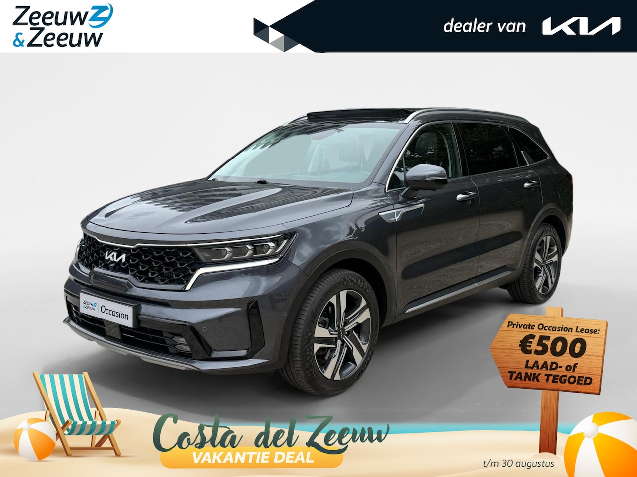 Kia Sorento - 1.6 T-GDI Plug-in Hybrid 4WD Edition 7p. | Dealer onderhouden | Trekhaak | full-Options | - AutoWereld.nl