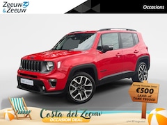 Jeep Renegade - 4xe 240 Plug-in Hybrid Electric S 12 MAANDEN GARANTIE | Stoel/stuur verwarming | Navigatie