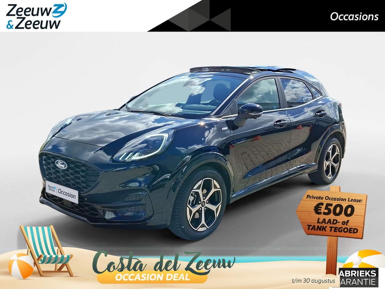 Ford Puma - ST-Line | Stoel- stuur en voorruitverwarming | Trekhaak | Kantel / schuifdak | Adaptieve l - AutoWereld.nl
