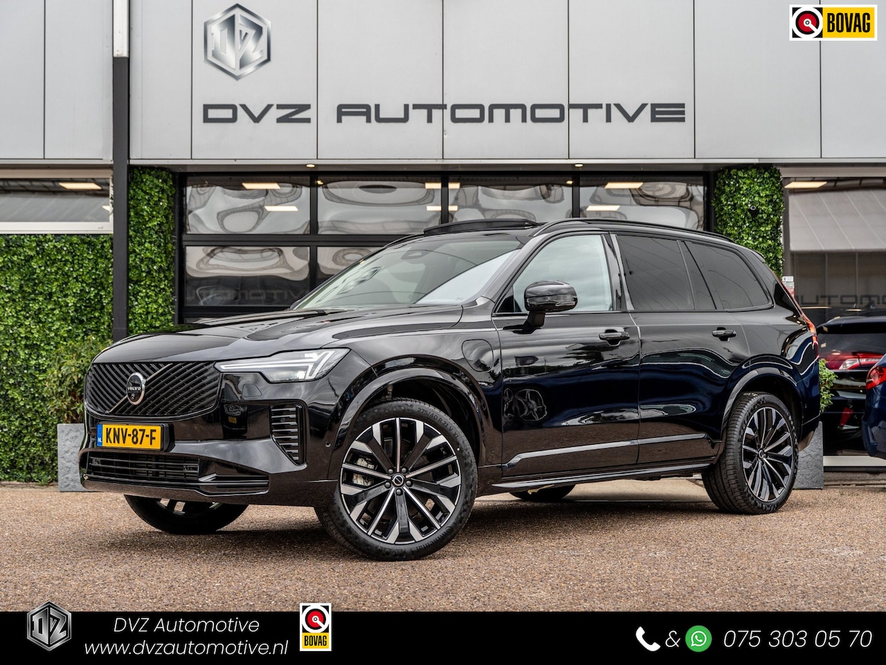 Volvo XC90 - 2.0 T8 Plug-in hybrid AWD Ultra Dark | Alcantara | Surround View | BTW - AutoWereld.nl