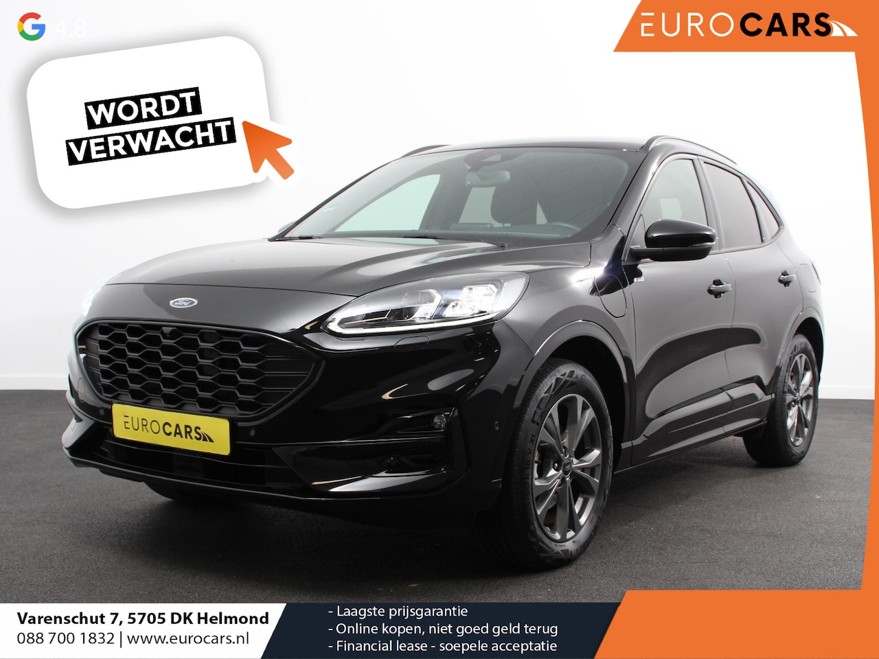 Ford Kuga - 2.5 PHEV ST-Line X AUtomaat B&O Climate Control Navigatie Camera Elektrische Achterklep Ve - AutoWereld.nl
