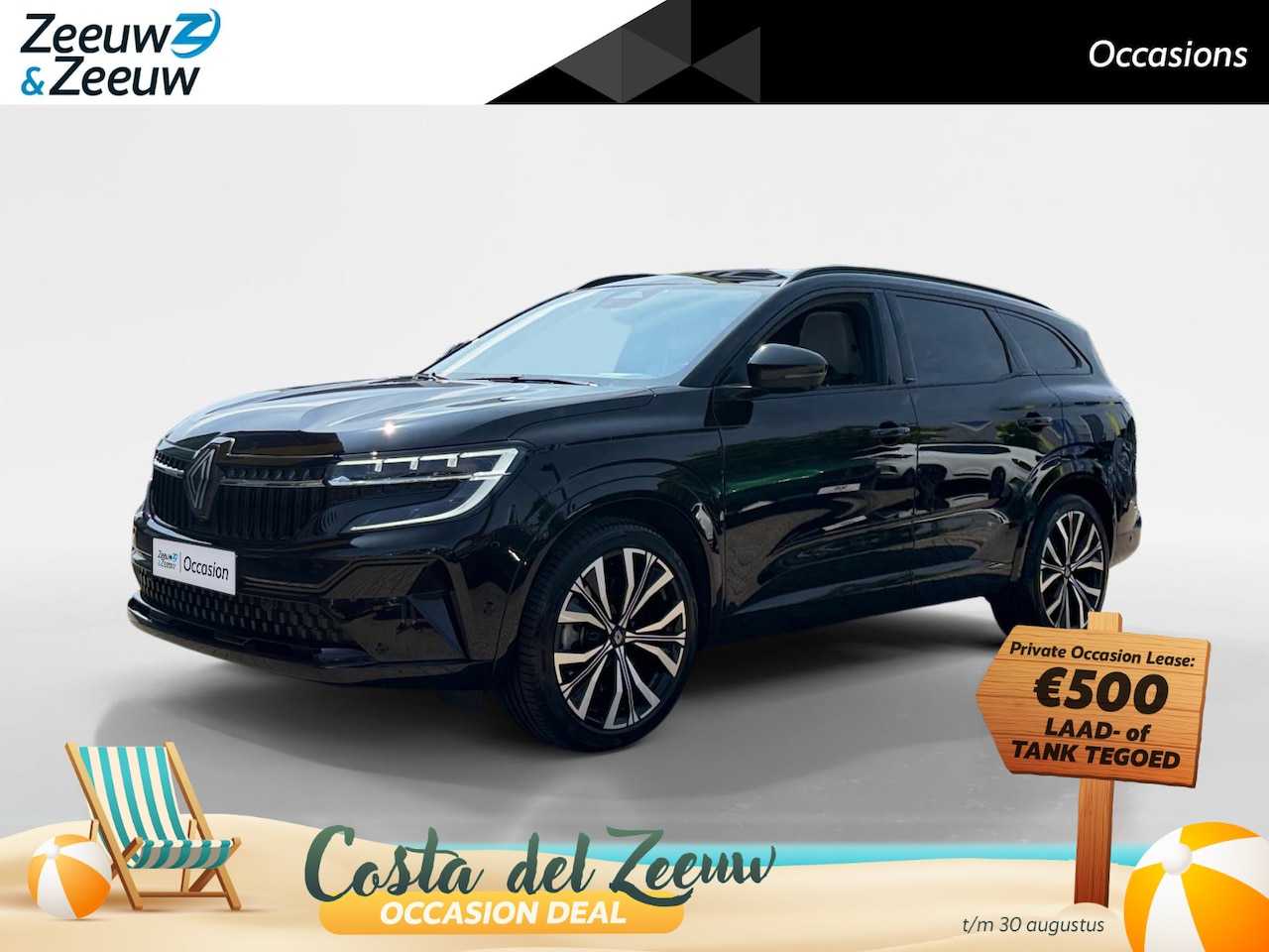Renault Espace - E-Tech full hybrid 200 iconic 7p. | Lederen Bekleding | Automatische Kofferbak | 360 Camer - AutoWereld.nl