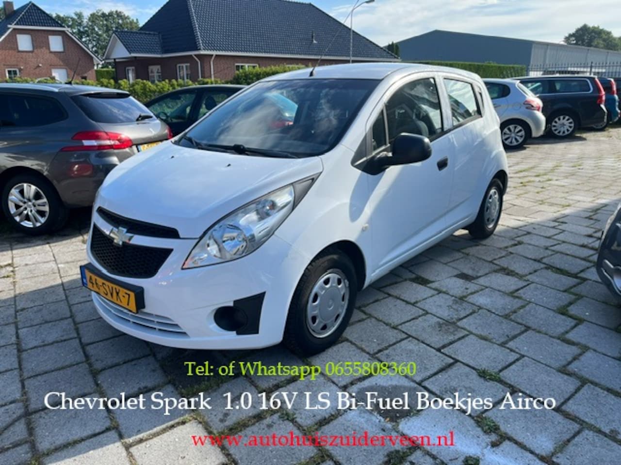 Chevrolet Spark - 1.0 16V LS Bi-Fuel Compleet Onderhouden - AutoWereld.nl