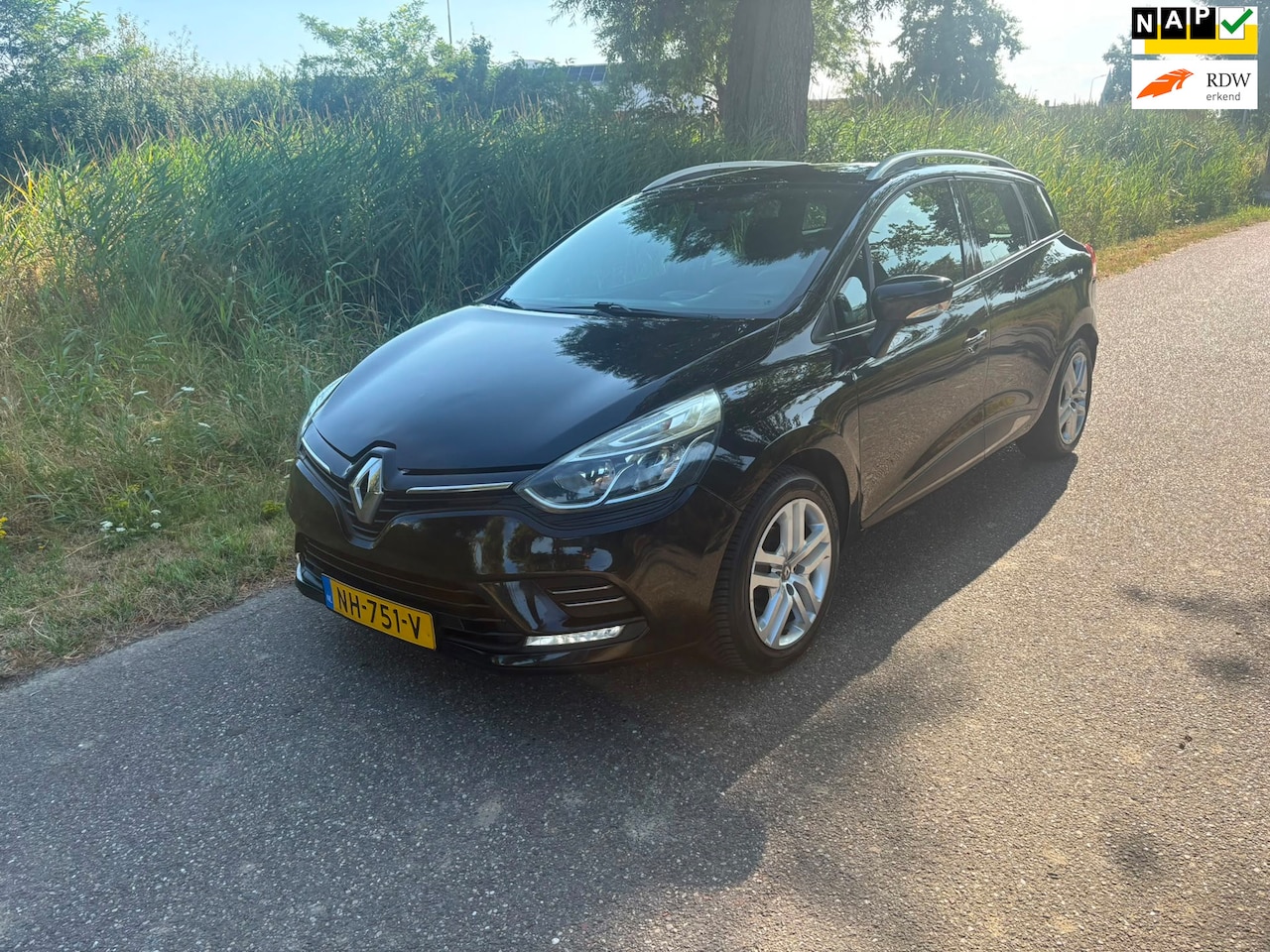 Renault Clio Estate - 0.9 TCe Zen Airco Cruise Trekhaak Navi Pdc Bluetoooth - AutoWereld.nl