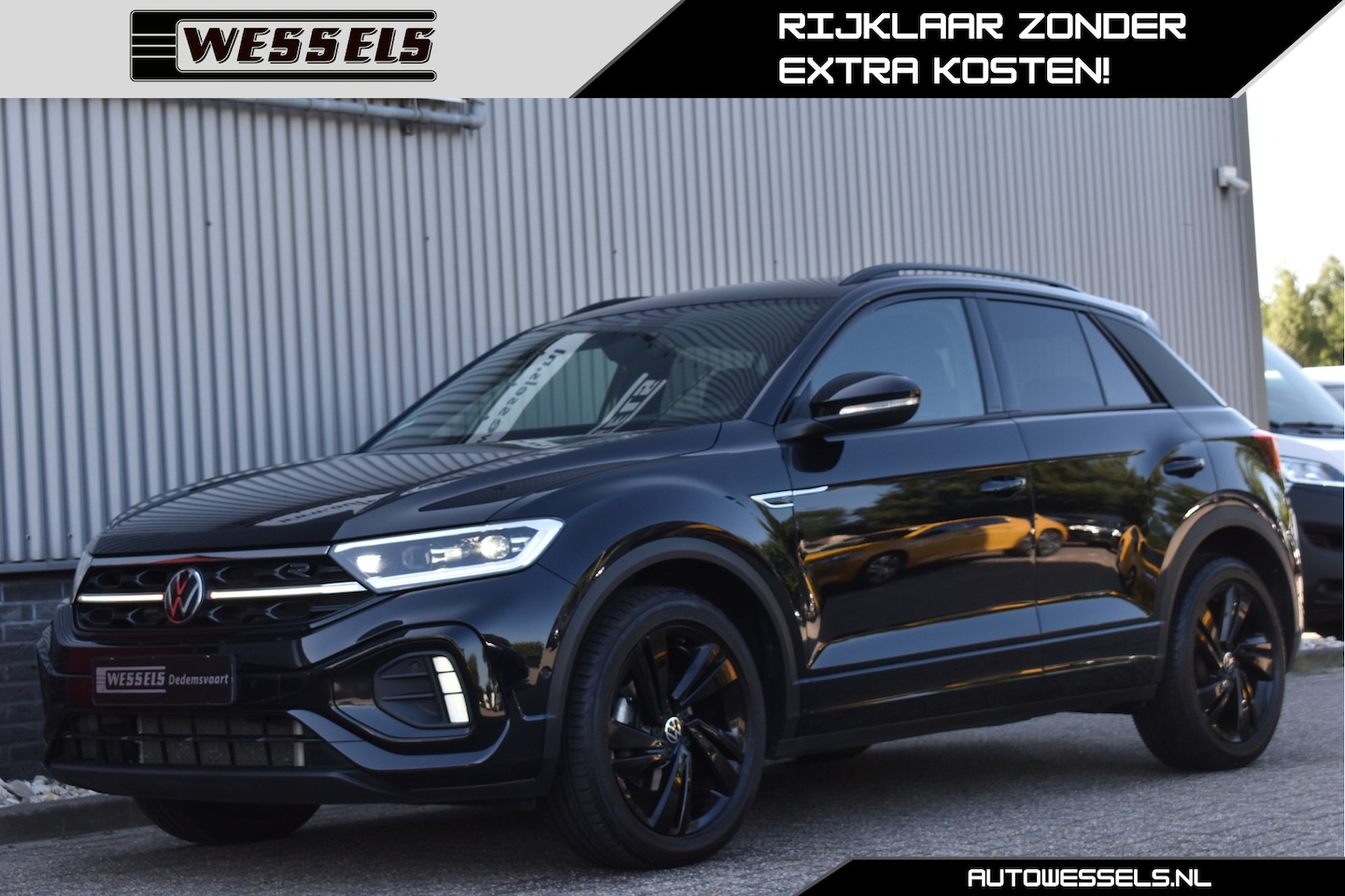 Volkswagen T-Roc - 1.5 TSI R-Line Black Style LED grill, Adaptive cruise, Ergo active + Massage, IQ Light, Af - AutoWereld.nl
