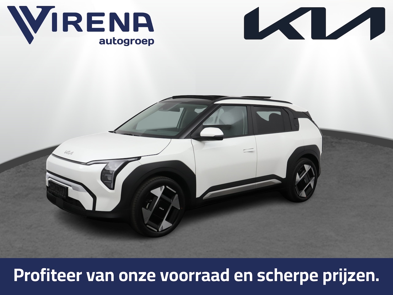 Kia EV3 - Plus Advanced 81,4kWh - Stoel-/stuurverwarming - Schuif-/kanteldak - Getint Glas - Navigat - AutoWereld.nl