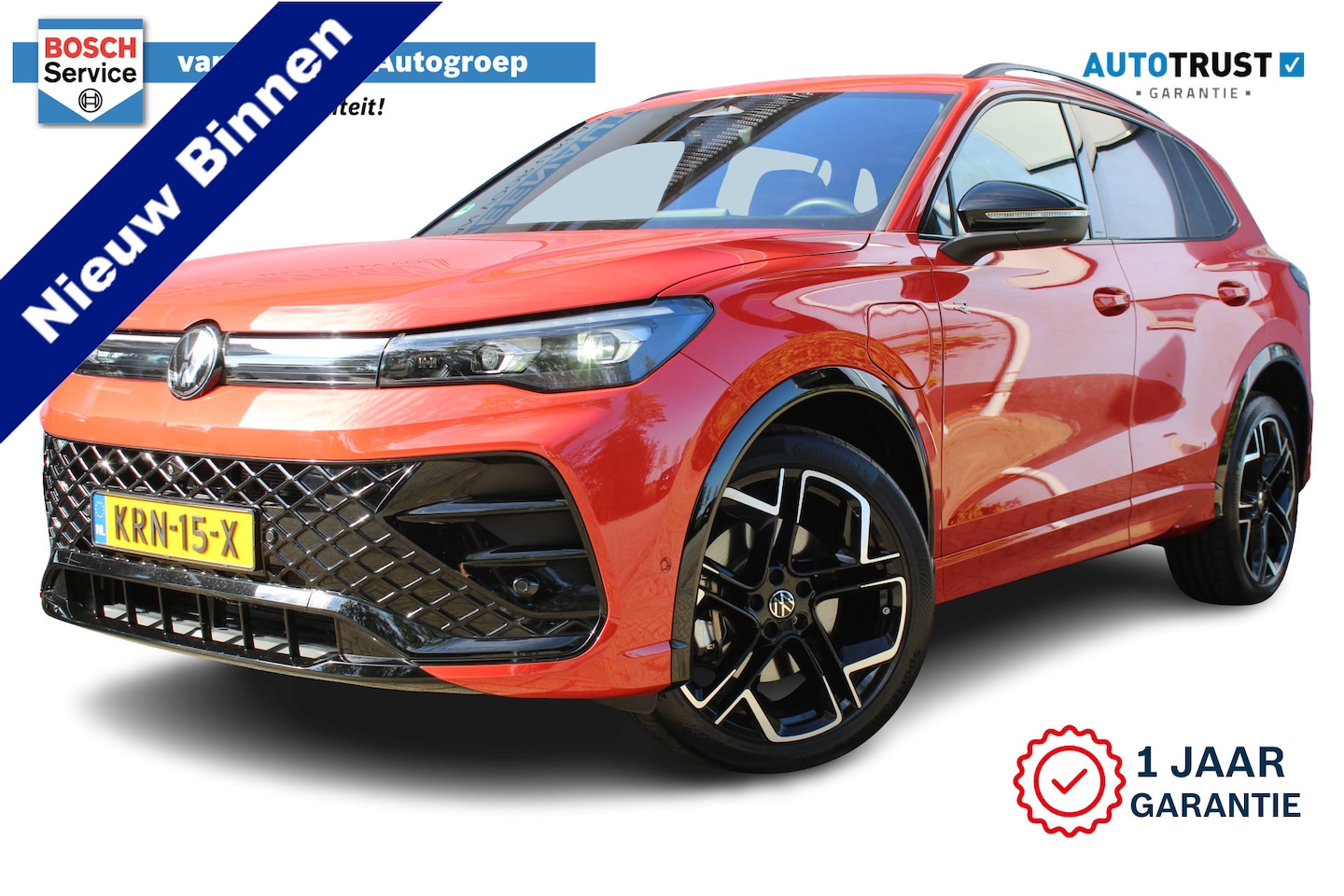 Volkswagen Tiguan - 1.5 eHybrid R-Line Edition | Incl. 12 maanden Garantie | Panorama dak | Elektrisch wegklap - AutoWereld.nl