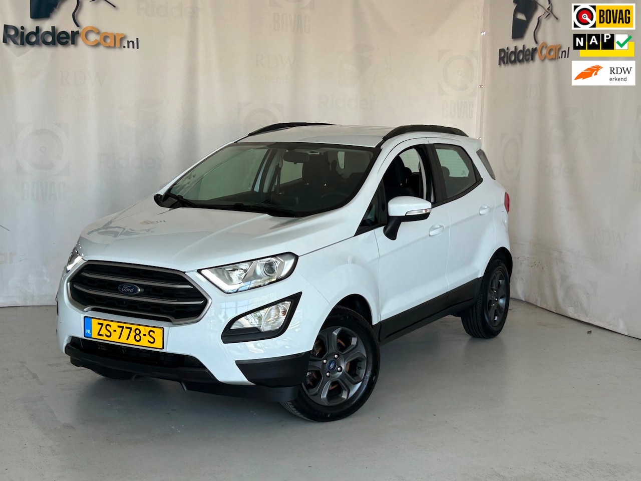 Ford EcoSport - 1.0 EcoBoost Trend Ultimate|NAP|PARK SENS|CRUISE|AIRCO|TREKHAAK| - AutoWereld.nl