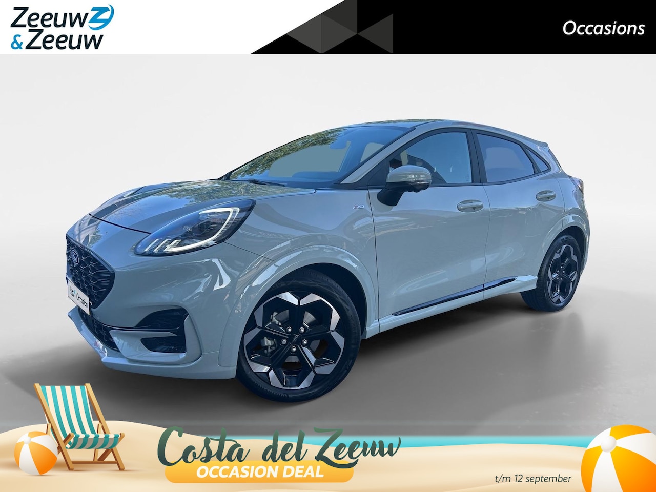Ford Puma - 1.0 EcoBoost Hybrid ST-Line X | Adaptieve Cruise Control | Dodehoek Detectie | Elekt. Acht - AutoWereld.nl