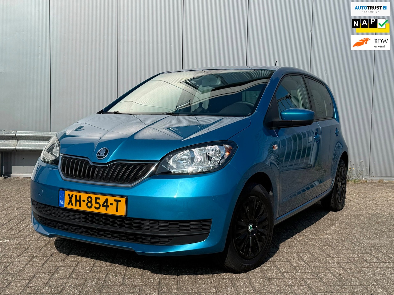 Skoda Citigo - 1.0 Greentech Ambition | Airco | Bluetooth | Cruise Control | Elektrische ramen | APK tot - AutoWereld.nl