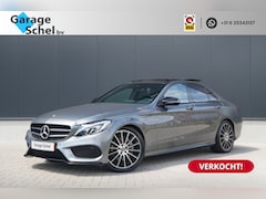 Mercedes-Benz C-klasse - 180 AMG Line Premium Plus - Burmester - 360 Camera - Pano - Keyless - Memory - LED - Rijkl