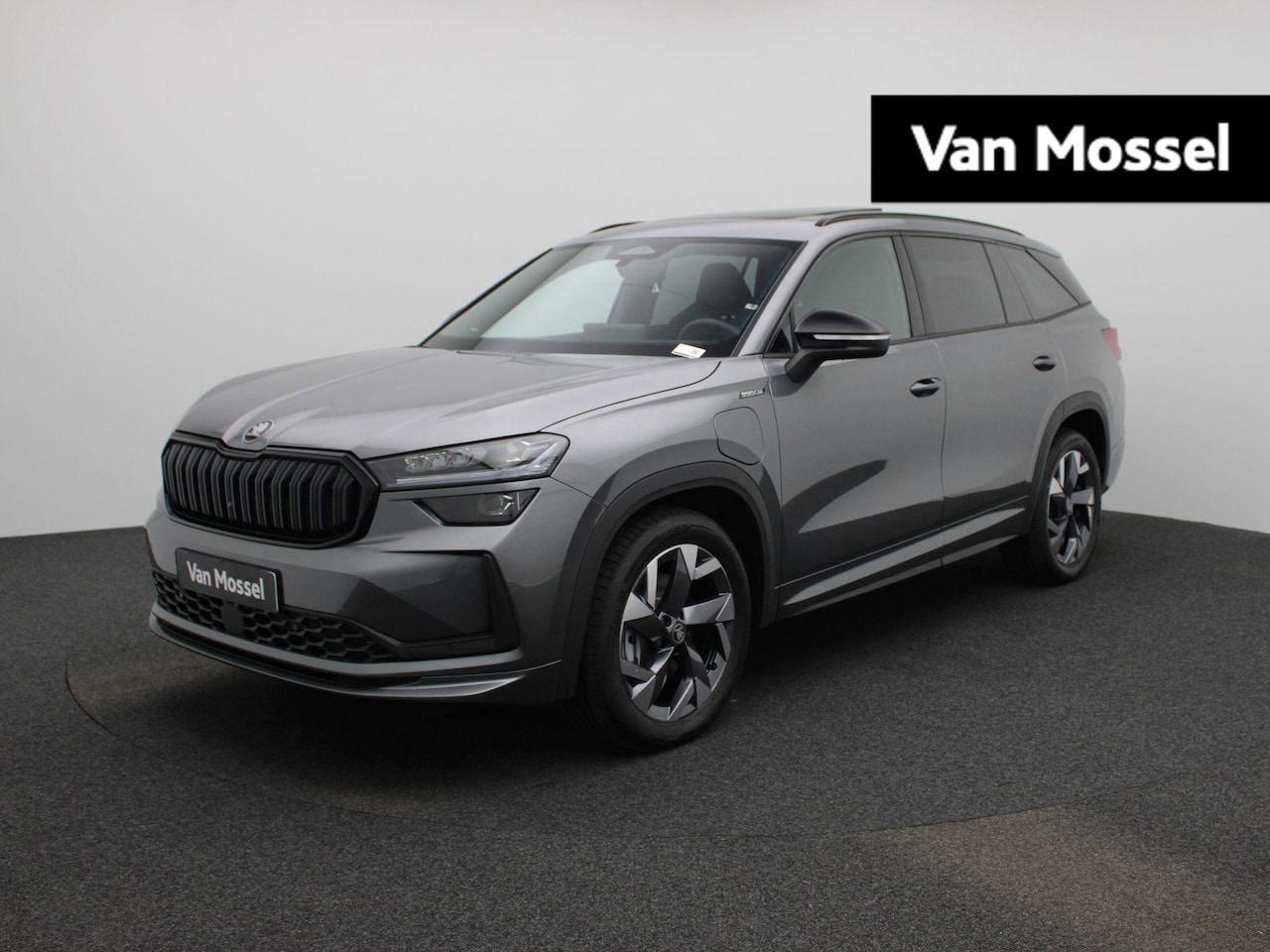 Skoda Kodiaq - 1.5 TSI PHEV Sportline Business 204 PK 204PK | Automaat | Panoramadak | Matrix LED Koplamp - AutoWereld.nl