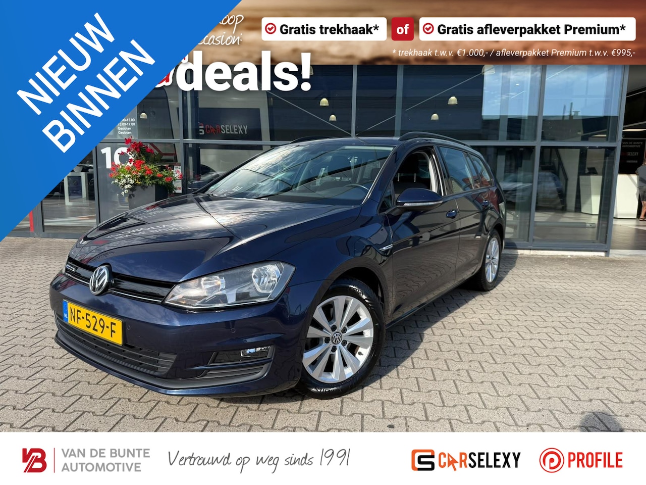 Volkswagen Golf Variant - 1.0 TSI Comfortline *Trekhaak & Navigatie* - AutoWereld.nl