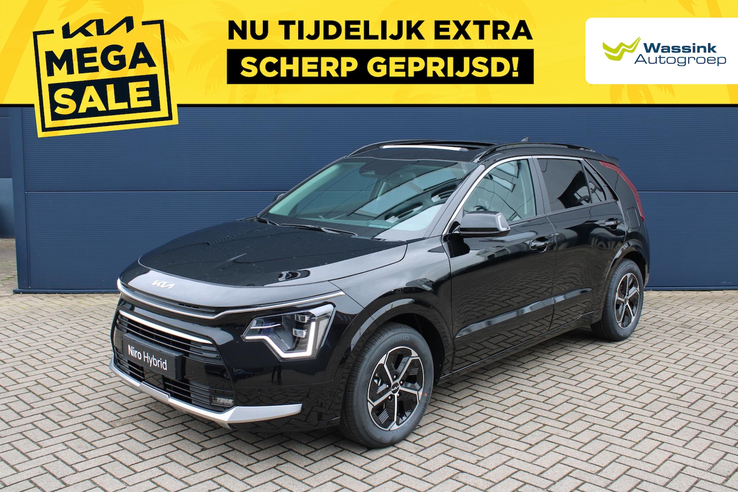 Kia Niro - 1.6 GDi Hybrid DynamicPlusLine | VOORRAAD VOORDEEL | Navigatie | Stoelverwarming | LED | - AutoWereld.nl
