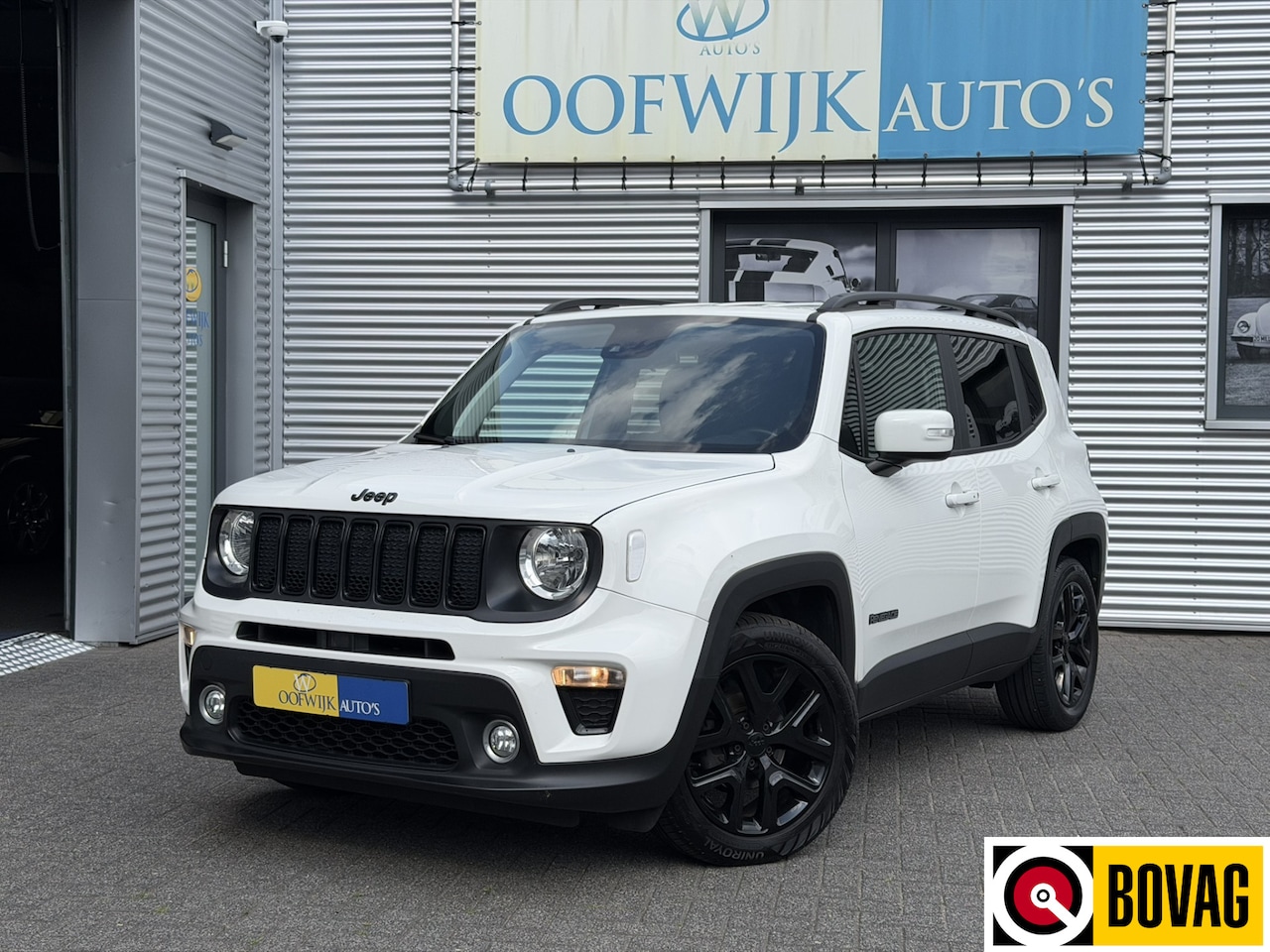Jeep Renegade - 1.0T Night Eagle Airco Stoel/stuurverwarming Lane-Assist - AutoWereld.nl