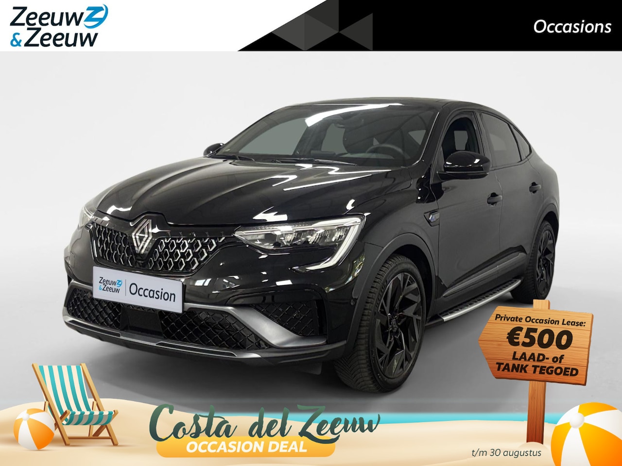 Renault Arkana - 1.6 E-Tech Hybrid 145 R.S. Line | Panoramadak | Adaptive Cruise Control | Climate Control - AutoWereld.nl
