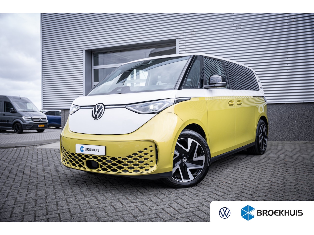Volkswagen ID. Buzz - 1st 77kWh ELEC SCHUIFDEUREN/ ACHTERKLEP - TREKHAAK - AutoWereld.nl