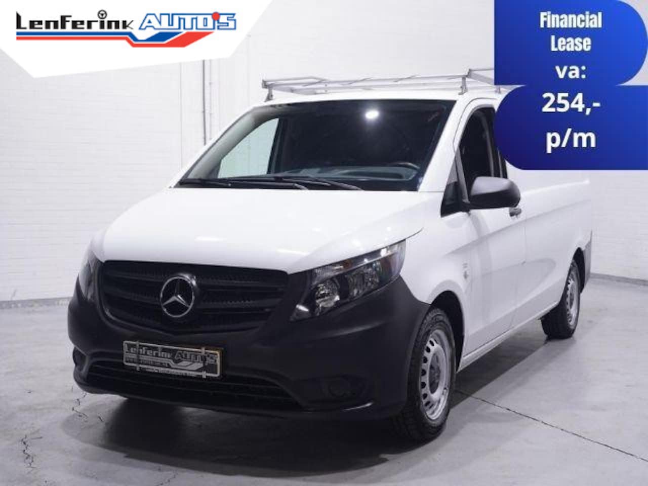 Mercedes-Benz Vito - 114 CDI 136 pk Lang Automaat Glazenwasser Edition Imperiaal, Trekhaak, Watertank met Slang - AutoWereld.nl