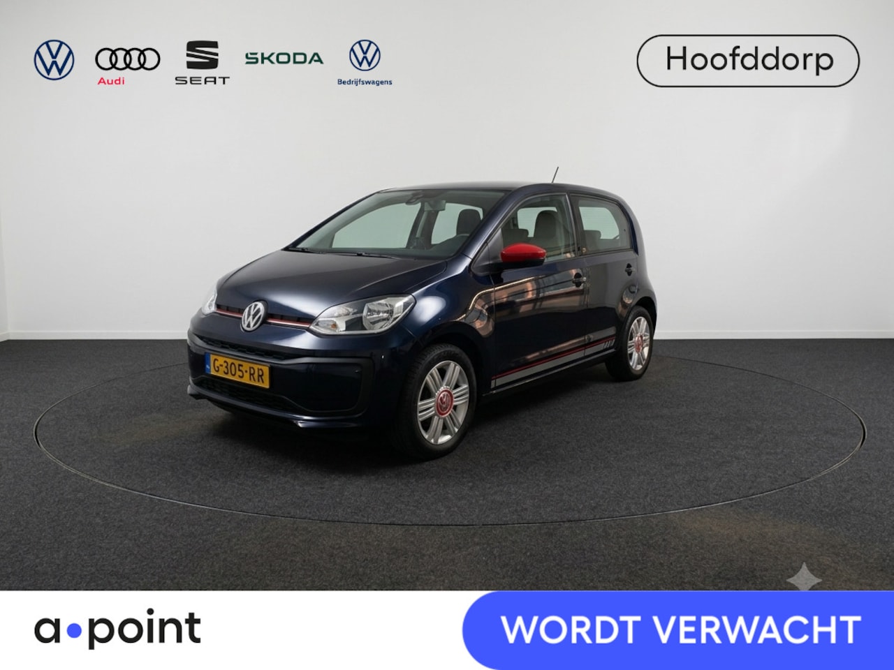 Volkswagen Up! - 1.0 Beats 60 pk | Navigatie via App | Parkeersensoren achter | Cruise control | Elektr. bu - AutoWereld.nl