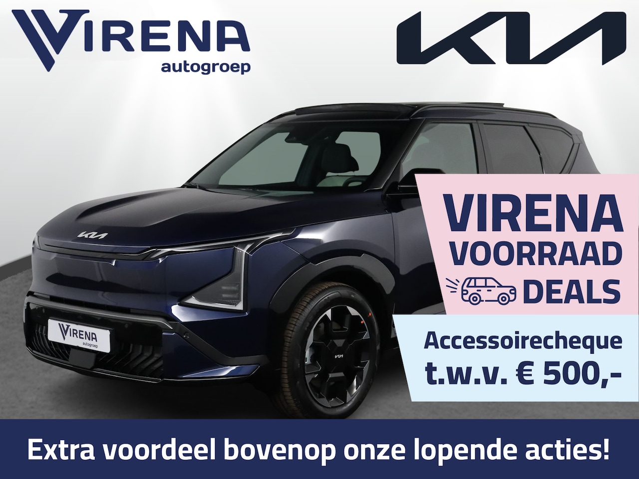 Kia EV5 - GT-Line Business Edition 81.4 kWh - Stoelverwarming - Stuurwiel verwarmd - Schuif/kantel d - AutoWereld.nl