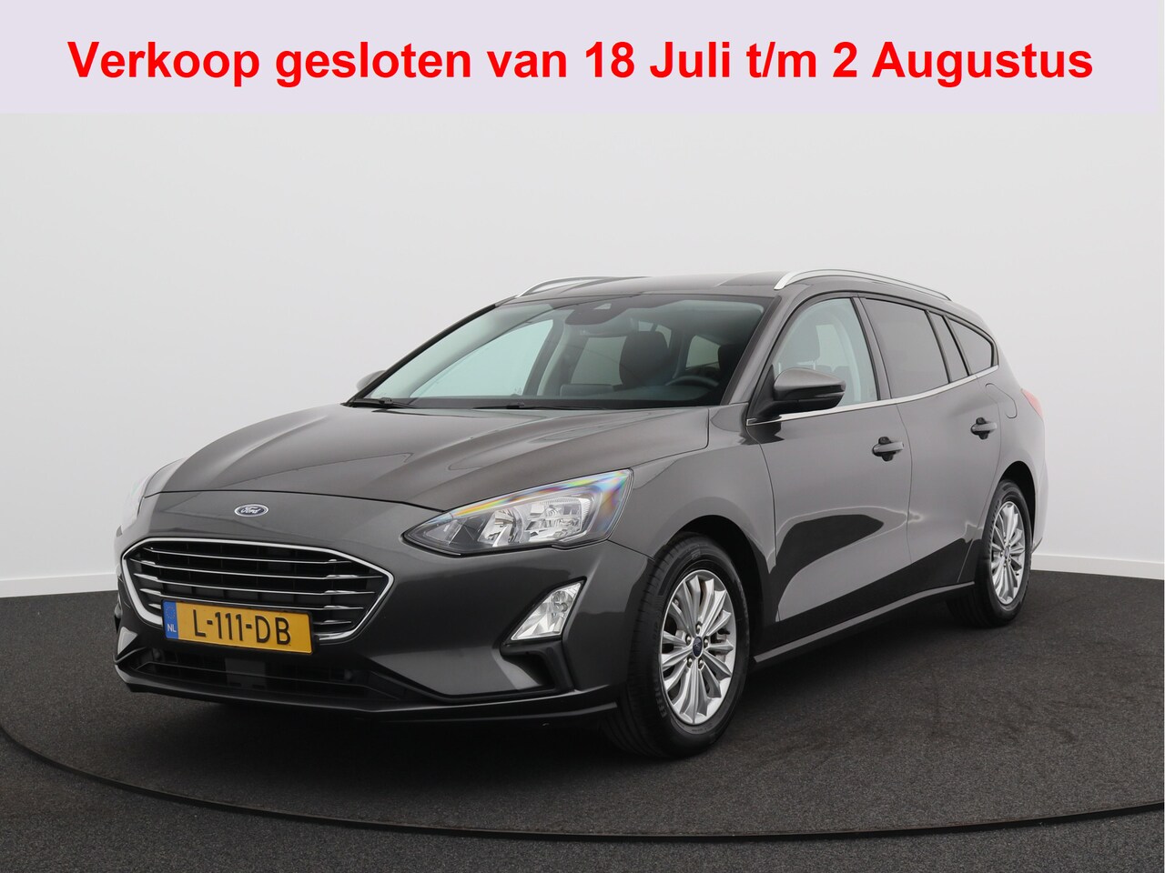 Ford Focus Wagon - 1.0 EcoBoost Hybrid Titanium X Business/ trekhaak! - AutoWereld.nl