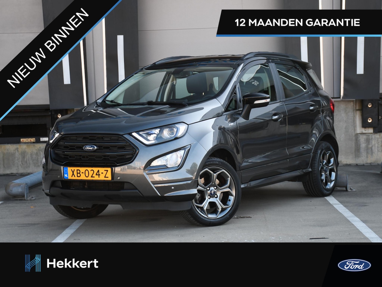 Ford EcoSport - ST-Line 1.0 EcoBoost 125pk CAMERA | SFEERVERLICHTING | WINTER PACK | NAVI | APPLE CARPLAY - AutoWereld.nl