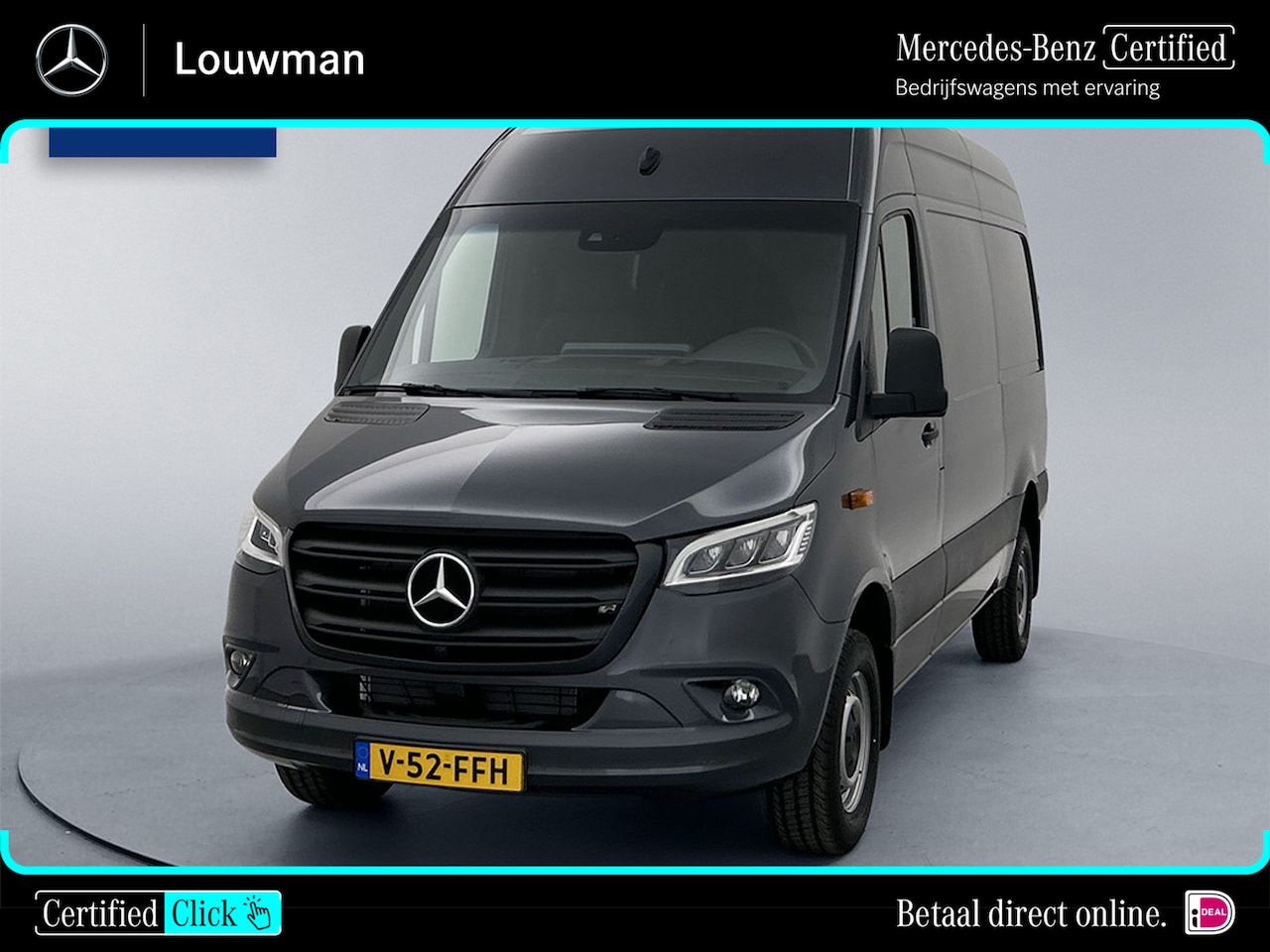 Mercedes-Benz Sprinter - 419 CDI L2H2 Led Distronic 360° camera Trekhaak Stoelverwarming - AutoWereld.nl