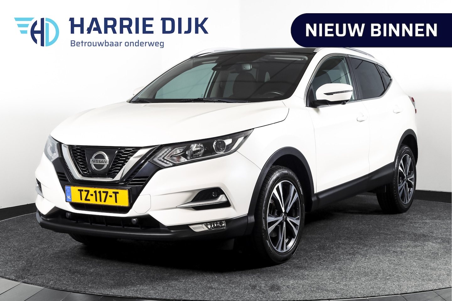 Nissan Qashqai - 1.2 116 PK N-Connecta Org. NL. | Pano | Cruise | PDC | 360 Camera | NAV | ECC | LM 18" | - AutoWereld.nl