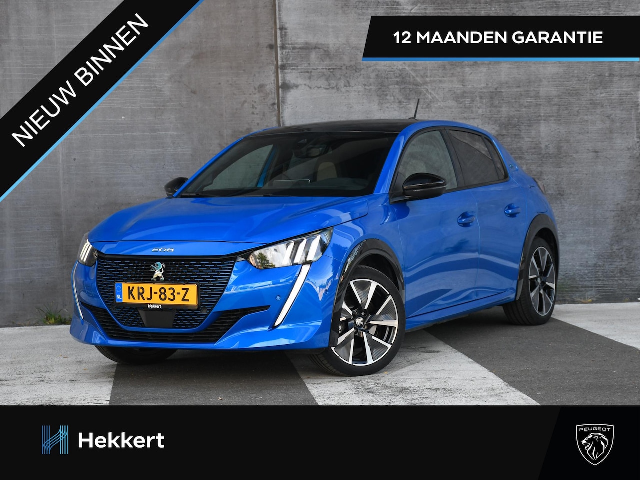 Peugeot e-208 - EV GT Pack 50 kWh 136pk Automaat CAMERA | DODE HOEK | 17''LM | APPLE-CARPLAY | ADAPT. CC | - AutoWereld.nl