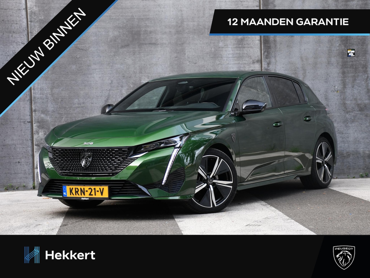Peugeot 308 - GT 1.2 PureTech 130pk Automaat 18''LM | ADAPT. CC | 360 CAM. | STOEL/STUURVERW. | DODE HOE - AutoWereld.nl