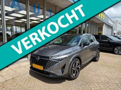 Nissan Qashqai - 1.3 MHEV Xtronic Tekna Plus 158PK PANORAMADAK 360 CAMERA LEDER