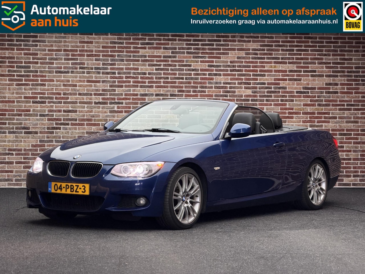 BMW 3-serie Cabrio - 320i High Executive M Sport Automaat Leer Xenon Facelift - AutoWereld.nl