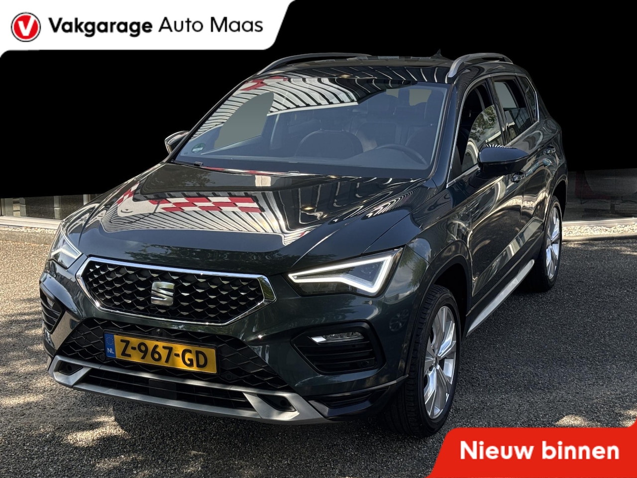 SEAT Ateca - 1.5 TSI Xperience Business Intense / Dark Camouflage/ Pano/ Navi/ Keyless/ Stuurverwarming - AutoWereld.nl