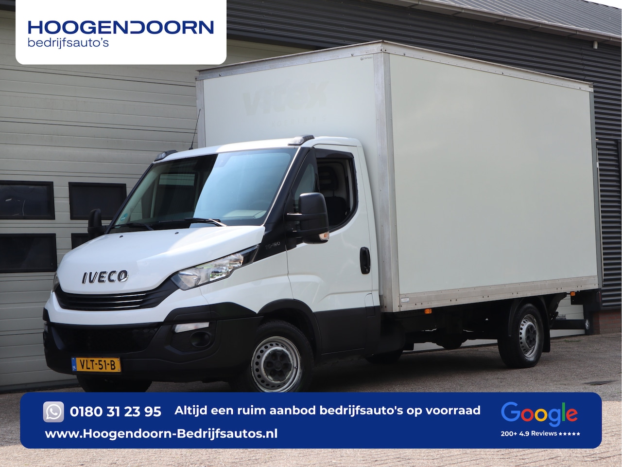 Iveco Daily - 35S16 Hi-Matic Automaat Euro 6 Bakwagen - Laadklep - Cruise - Clima - AutoWereld.nl