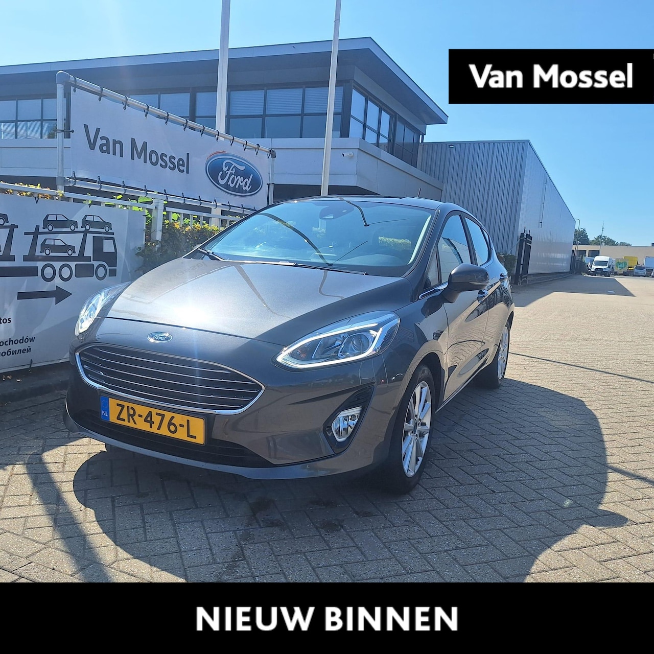 Ford Fiesta - 1.0 EcoBoost Titanium | Trekhaak | All Season | 16" LMV | Navigatie | DAB | Cruise Control - AutoWereld.nl