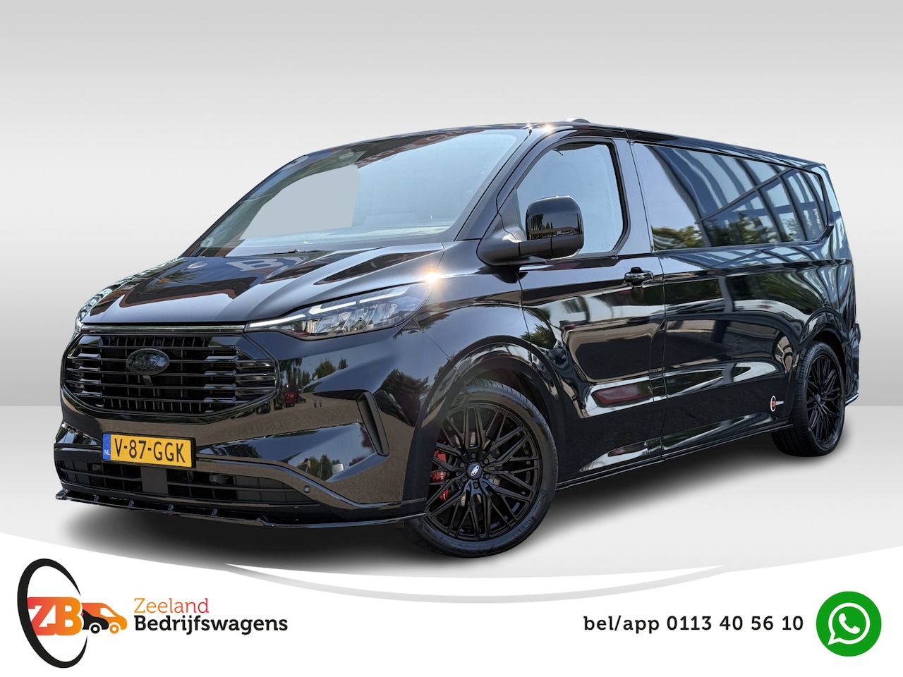 Ford Transit Custom - 300 2.0 TDCI L2H1 Limited | ZB-Edition | Full option | ACC | Trekhaak | Leder - AutoWereld.nl
