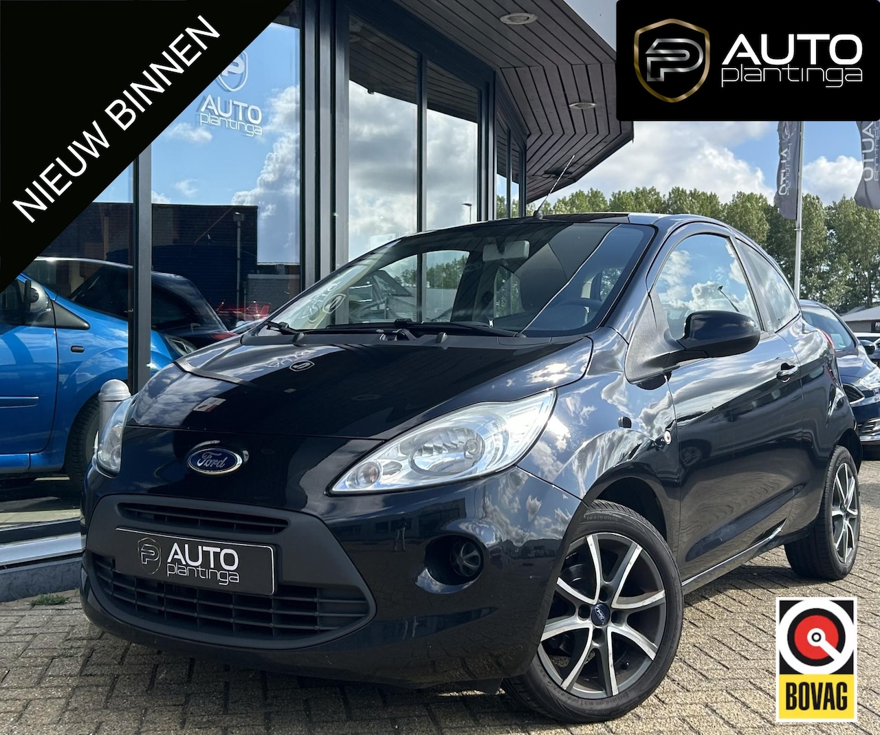 Ford Ka - 1.2 Cool & Sound start/stop | D riem is Vervangen | Airco | 2 Sleutels | - AutoWereld.nl