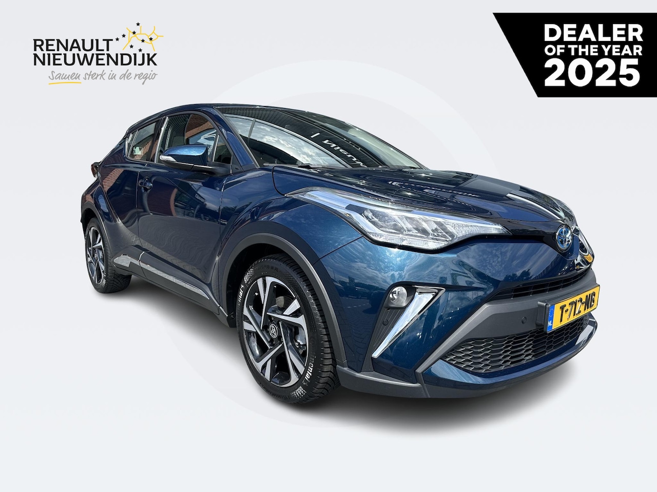 Toyota C-HR - 2.0 Hybrid Dynamic AUTOMAAT l CAMERA l ADAPT. CRUISE l NAVI l LED l PDC - AutoWereld.nl