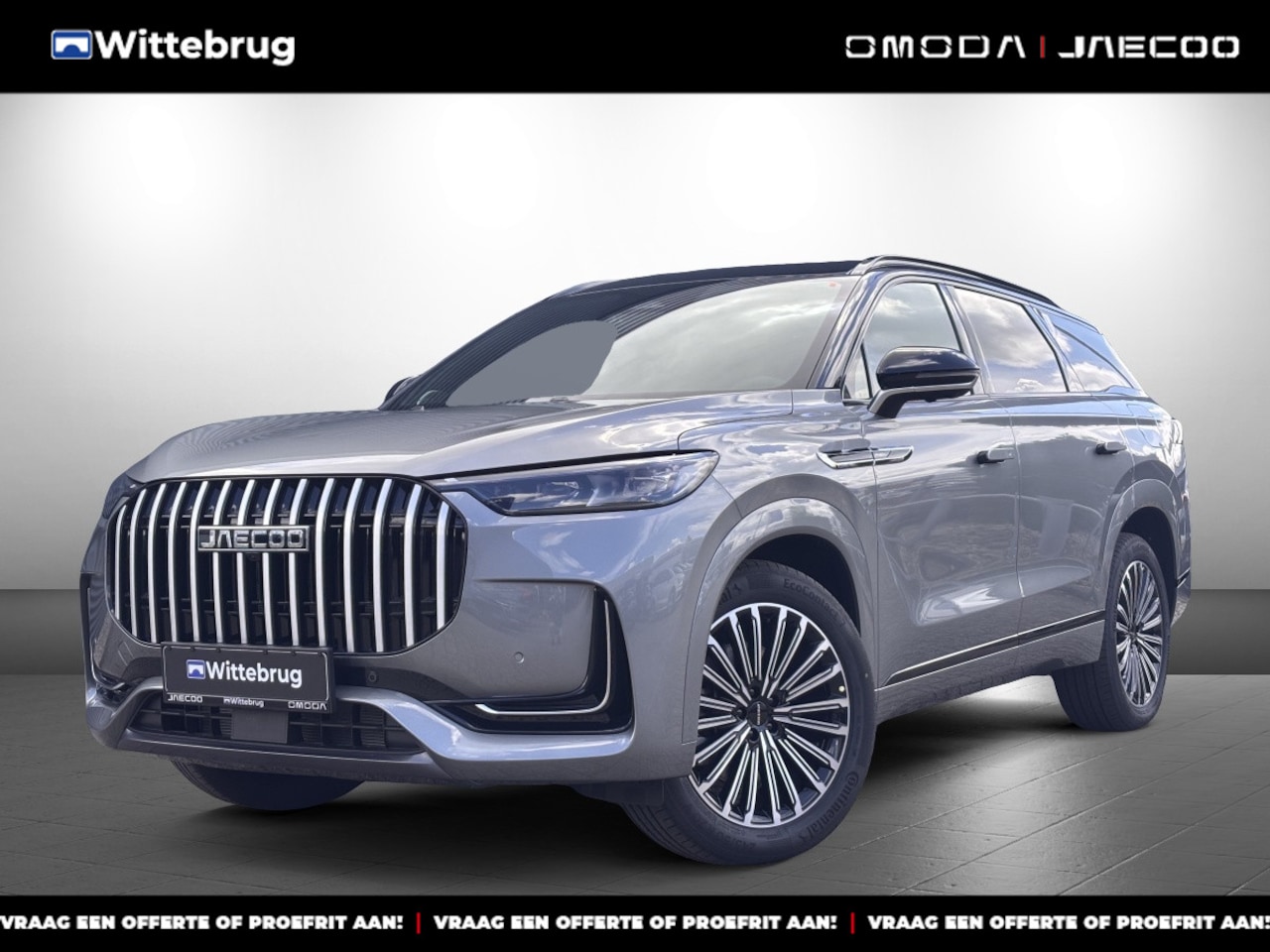 Jaecoo 8 - 1.5 SHS-P Exclusive 7p Plug-In Hybride, Lederen bekleding en Navigatie Binnenkort beschikb - AutoWereld.nl