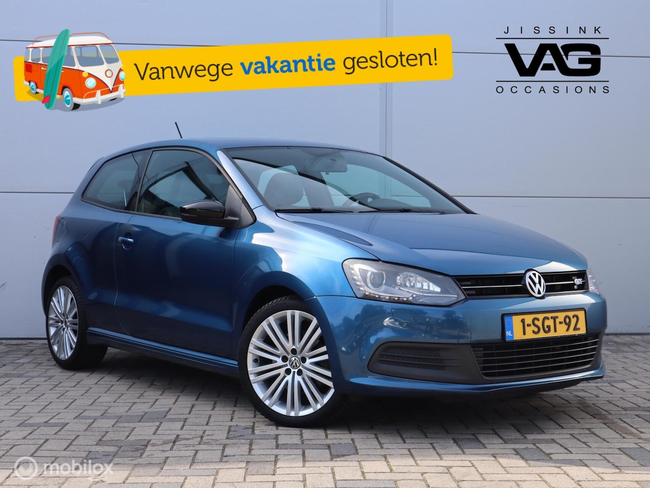 Volkswagen Polo - 1.4 TSI BlueGT Xenon CarPlay Airco Cruise - AutoWereld.nl