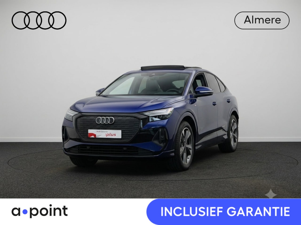 Audi Q4 Sportback e-tron - 50 quattro Launch edition S Competition 77 kWh 299pk | Panoramadak | Sonos | Trekhaak | He - AutoWereld.nl