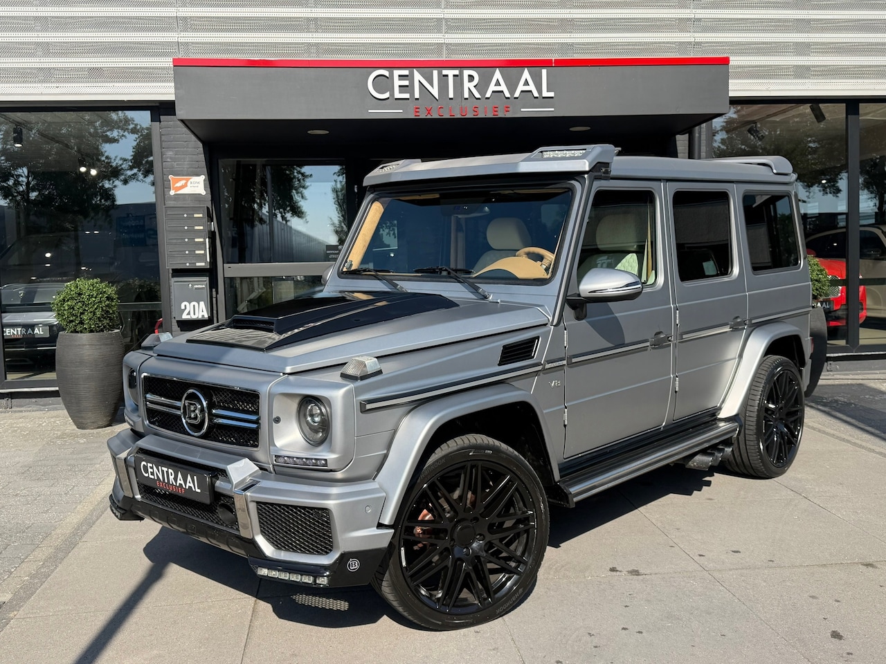 Mercedes-Benz G-klasse - MERCEDES G400CDI Brabus Schuifdak|Memory|Xenon|Youngtimer - AutoWereld.nl