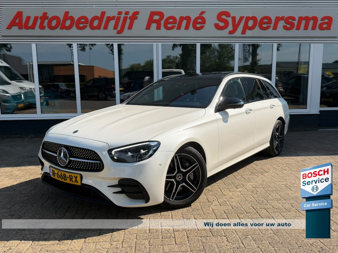 Mercedes-Benz E-klasse Estate - 300 e Business Solution AMG | Pano | Burmeister | 360 Camera | Memory Stoelen - AutoWereld.nl