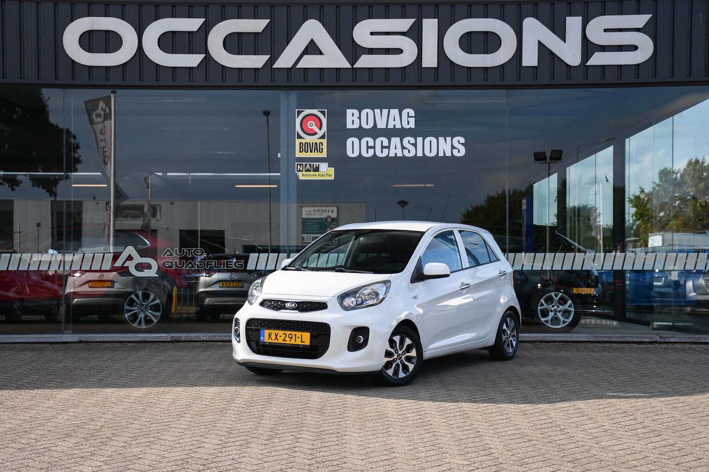 Kia Picanto - 1.0 CVVT ComfortPlusLine Navigator NAVIGATIE/ LM14 - AutoWereld.nl