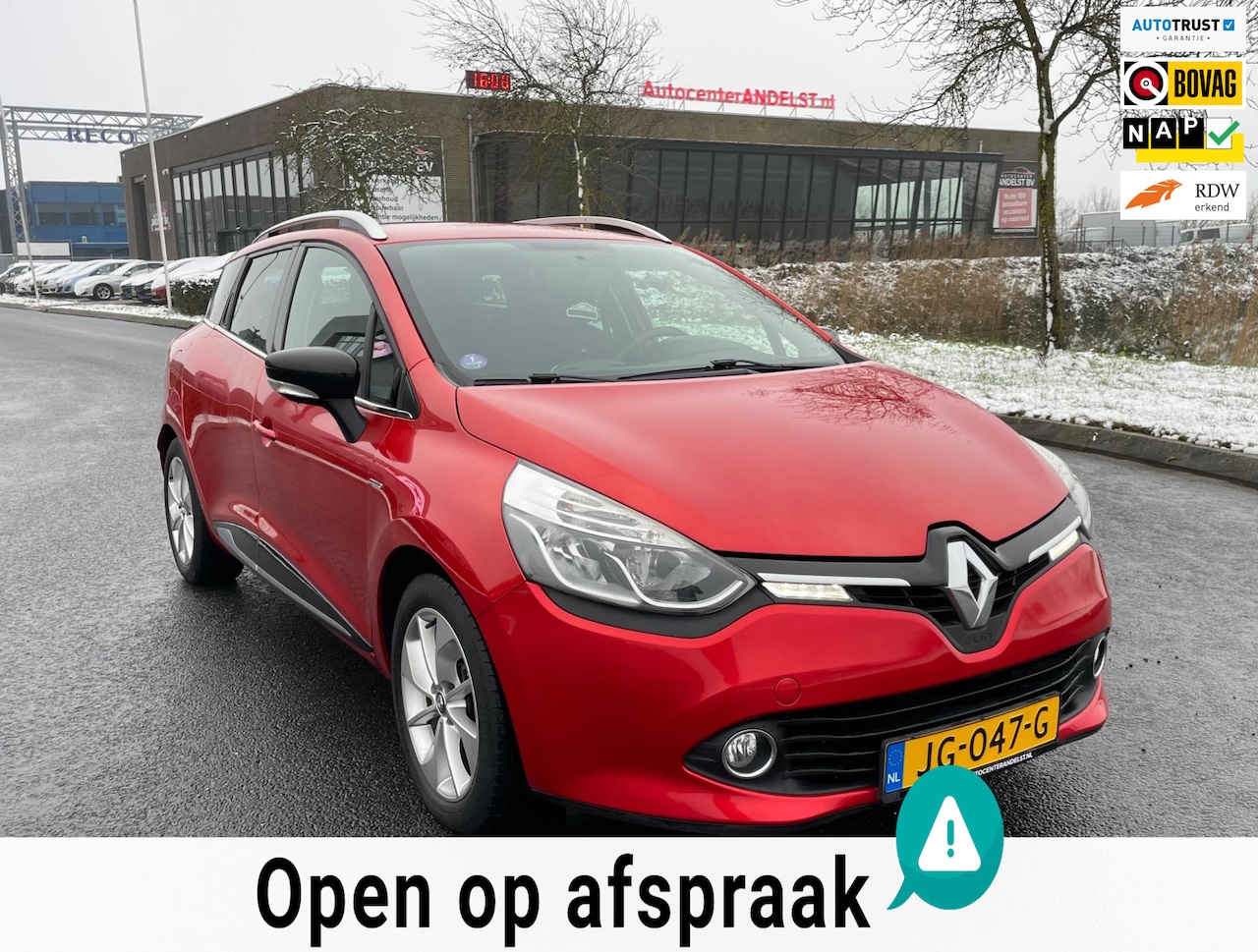 Renault Clio Estate - 0.9 TCe Limited 0.9 TCe Limited, Trekhaak, Cruise, Pdc, Navi, Geen import, Nap! - AutoWereld.nl