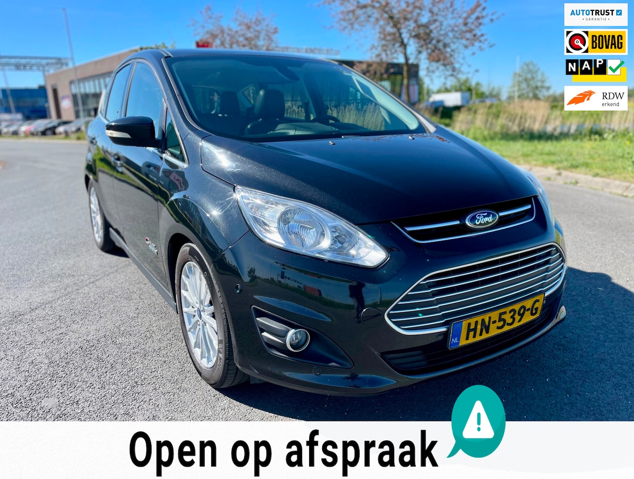 Ford C-Max - 2.0 Plug-in Hybrid Titanium Plus 2.0 Plug-in Hybrid Titanium Plus, Aut, Pano, Cam, Leder, Cruise, Stoelverw, 2e eig afk, Ge - AutoWereld.nl