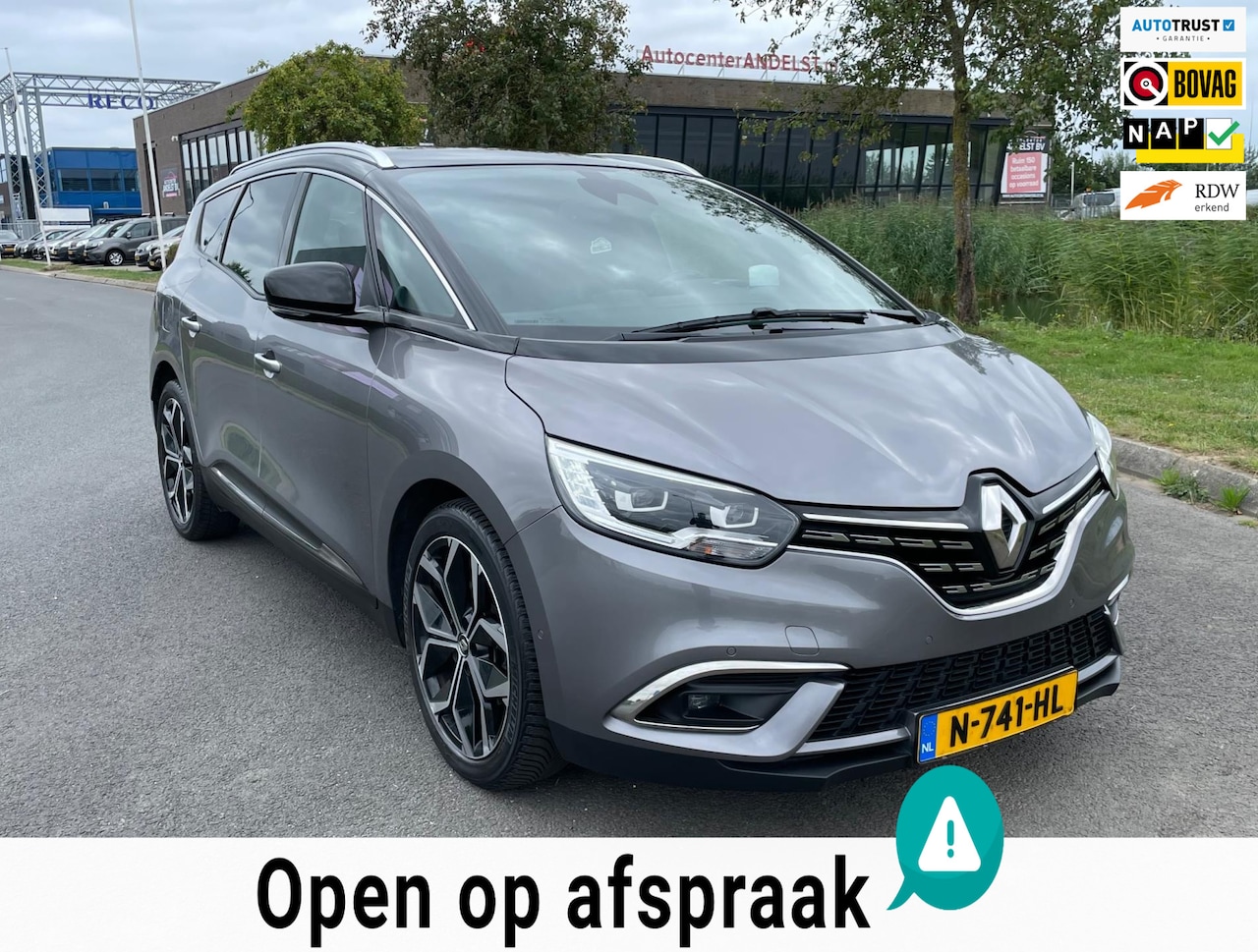 Renault Grand Scénic - 1.3 TCe Intens 7p. 1.3 TCe Intens 7p., Aut, Pano, Trekhaak, Acc, Cam, Head-up, 1e eig, Geen import, Nap, Deal - AutoWereld.nl