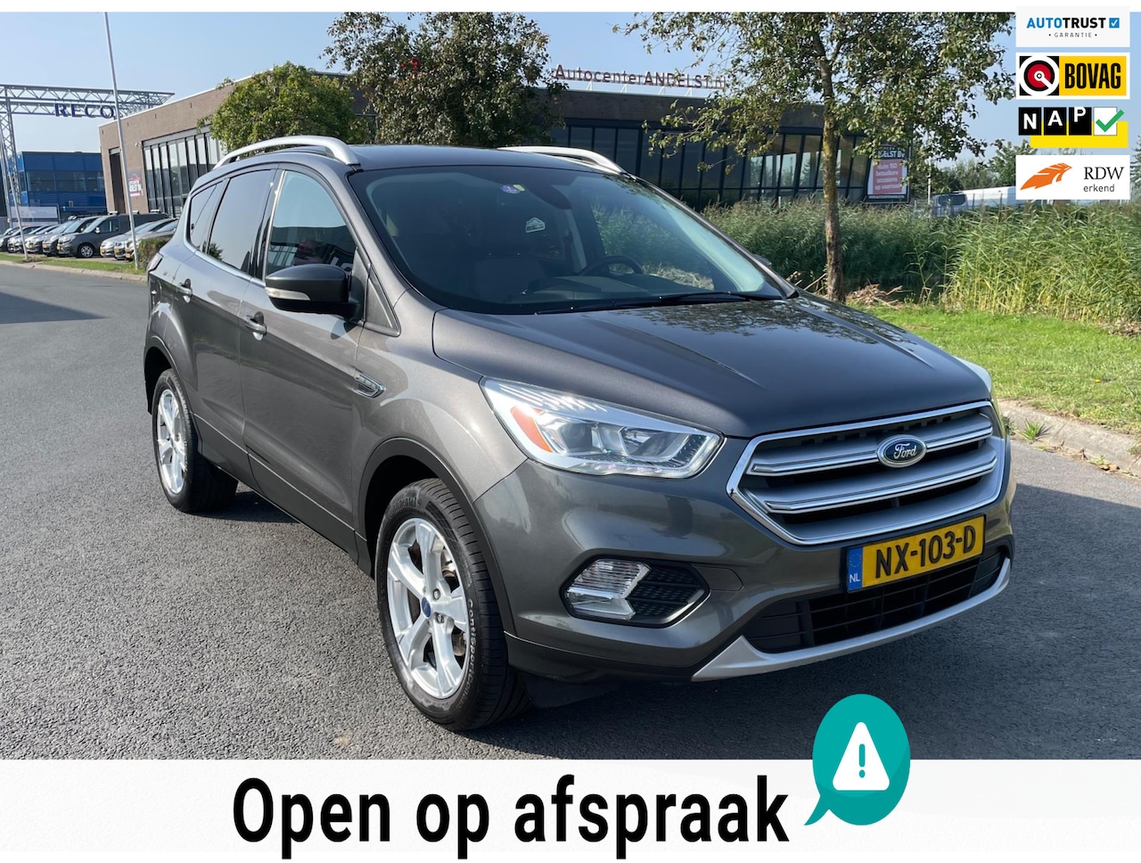 Ford Kuga - 1.5 EcoBoost Titanium 1.5 EcoBoost Titanium, 150PK, Trekhaak, Cam, Navi, Cruise, Climate, Keyless, 1e eig afk, G - AutoWereld.nl