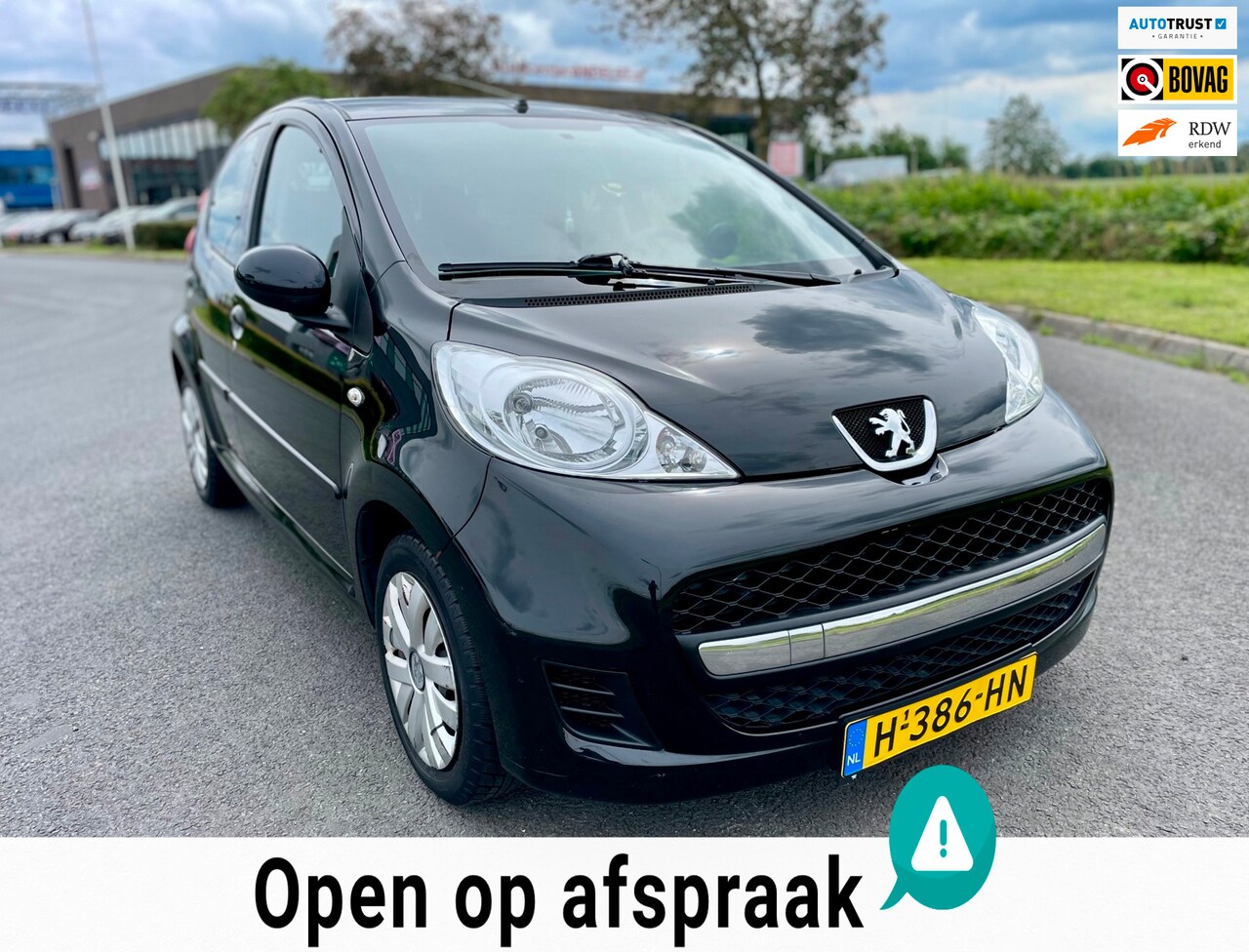 Peugeot 107 - 1.0-12V XS 1.0-12V XS, 5drs, Aut, Airco, Elektr ramen, Radio CD speler, Toerenteller, Goed oh! - AutoWereld.nl